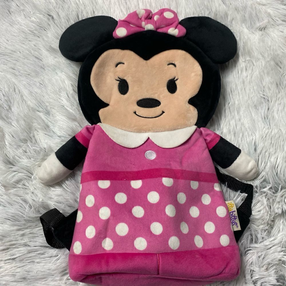 Hallmark Minnie Mouse Plush 
itty bittys Disney Kid’s Backpack